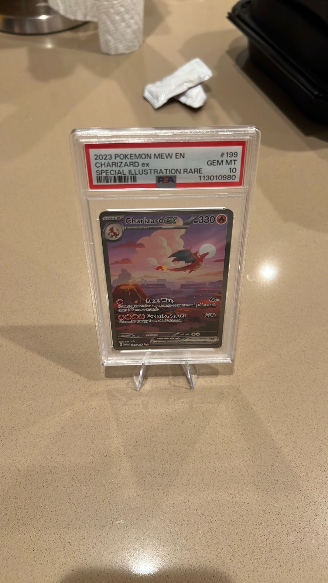 Charizard 151 PSA10