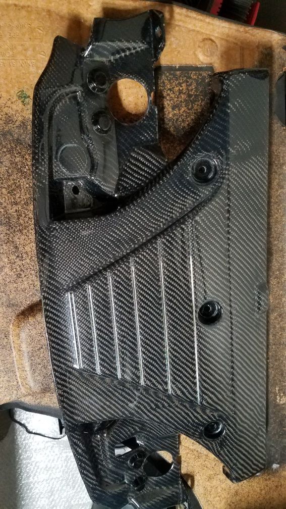 E36 bmw euro carbon radiator cover