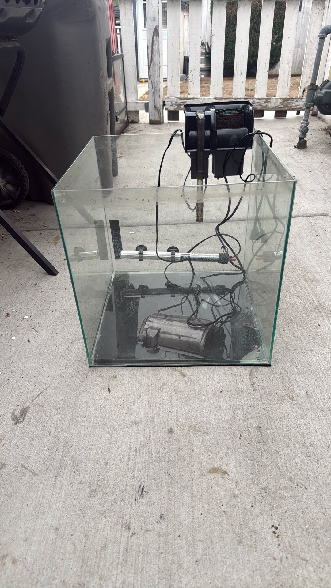 Rimless fish tank