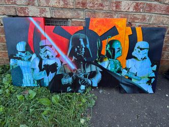 Star Wars Multi-Panel Canvas Wall Art