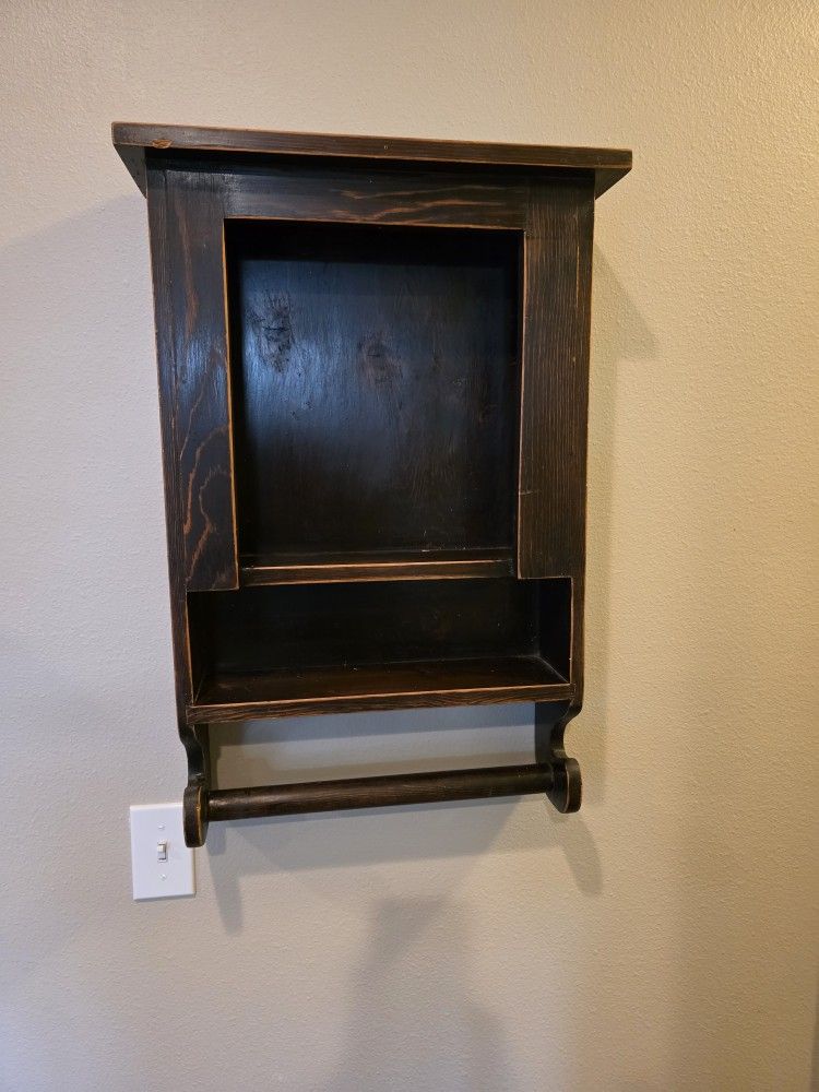 Hanging Wood Shelf