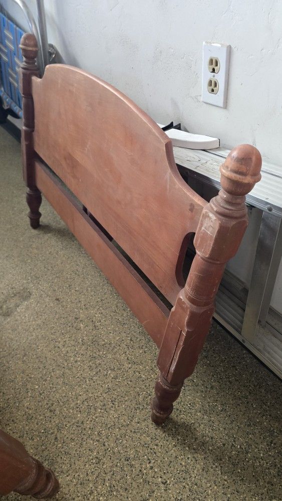 Wooden Pieces Bed Frame
