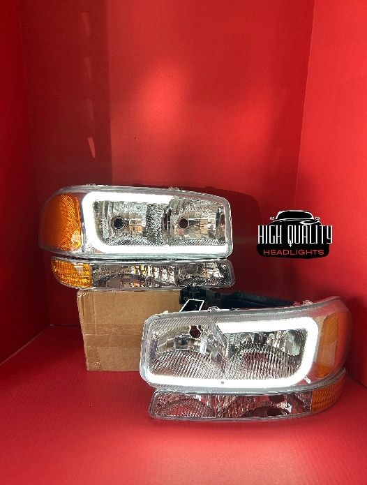 Gmc Sierra 1999. 2006 headlights.