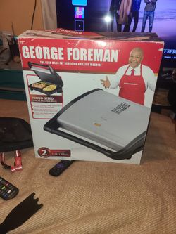 George Foreman Jumbo Family Sized 