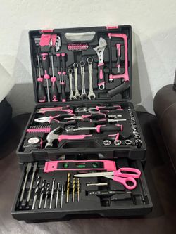 Tool Set- 412 Piece Home Repair/Auto Tool Kit, Storage Organizer with Drawers, Toolbox Storage Case for Women & Men, Perfect for Homeowner, Diyer, Han