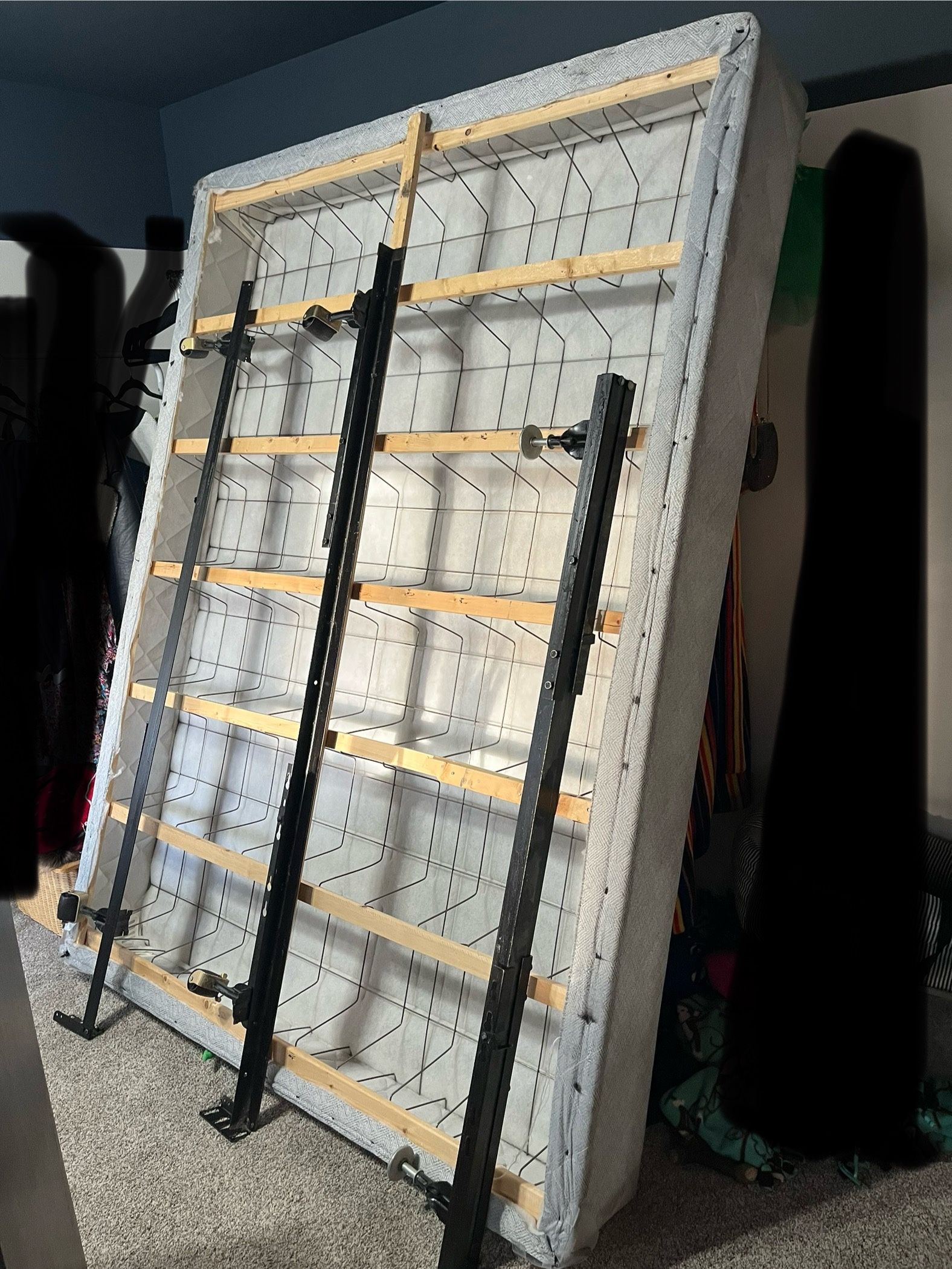 Queen Frame And Box Spring