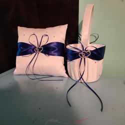 Ring Pillow Flower Basket