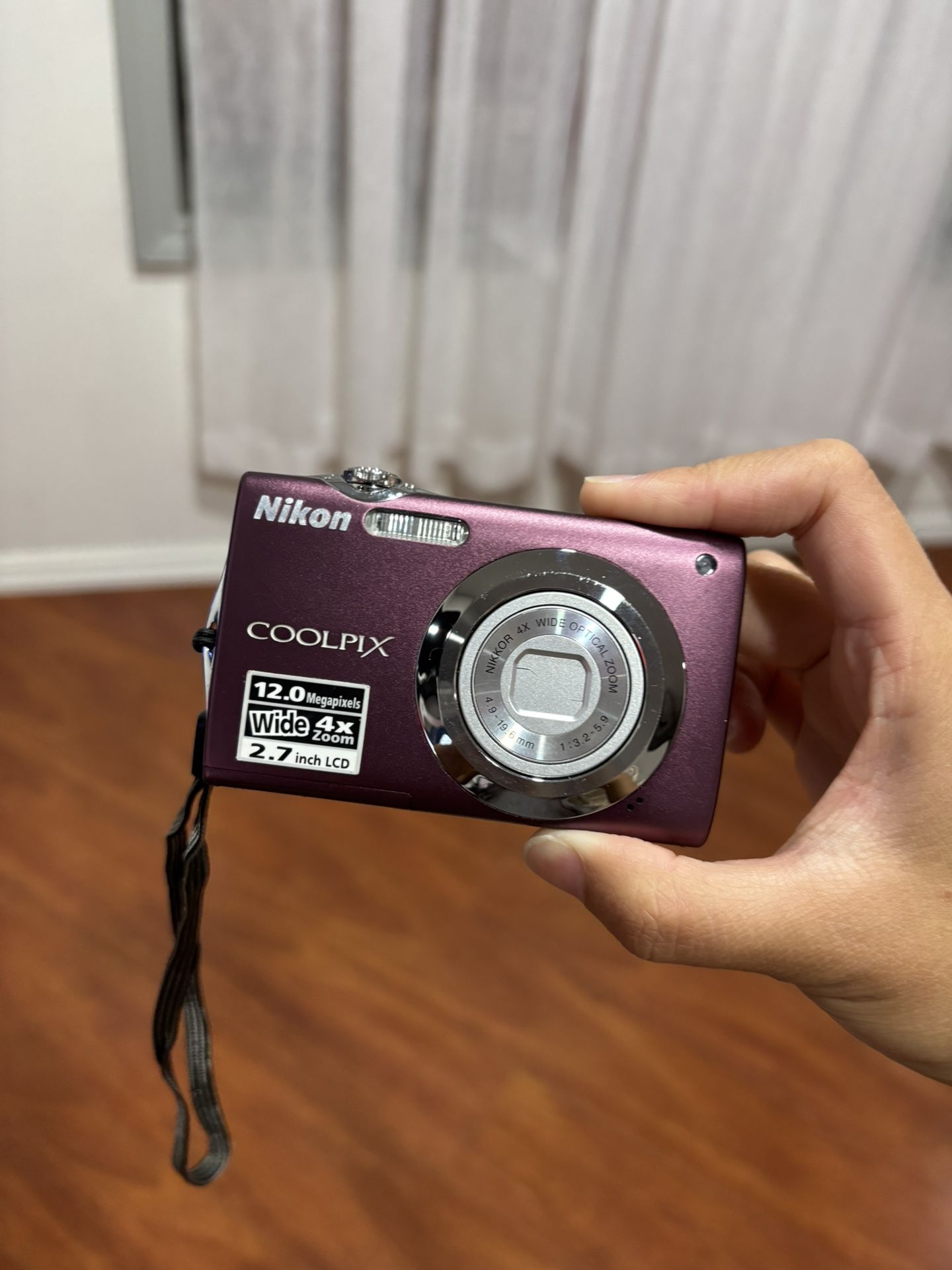 Nikon COOLPIX S3000 12.0MP Plum Digital Camera