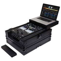 Odyssey FZGS12MX1XDBL 12" Format DJ Mixer Case with Extra Deep Rear Compartment - Black