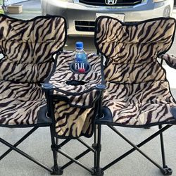 Indoor/outdoor folding chair