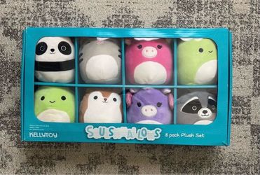 Squishmallows Mini Animal Squad 5" Plush - 8 Pack