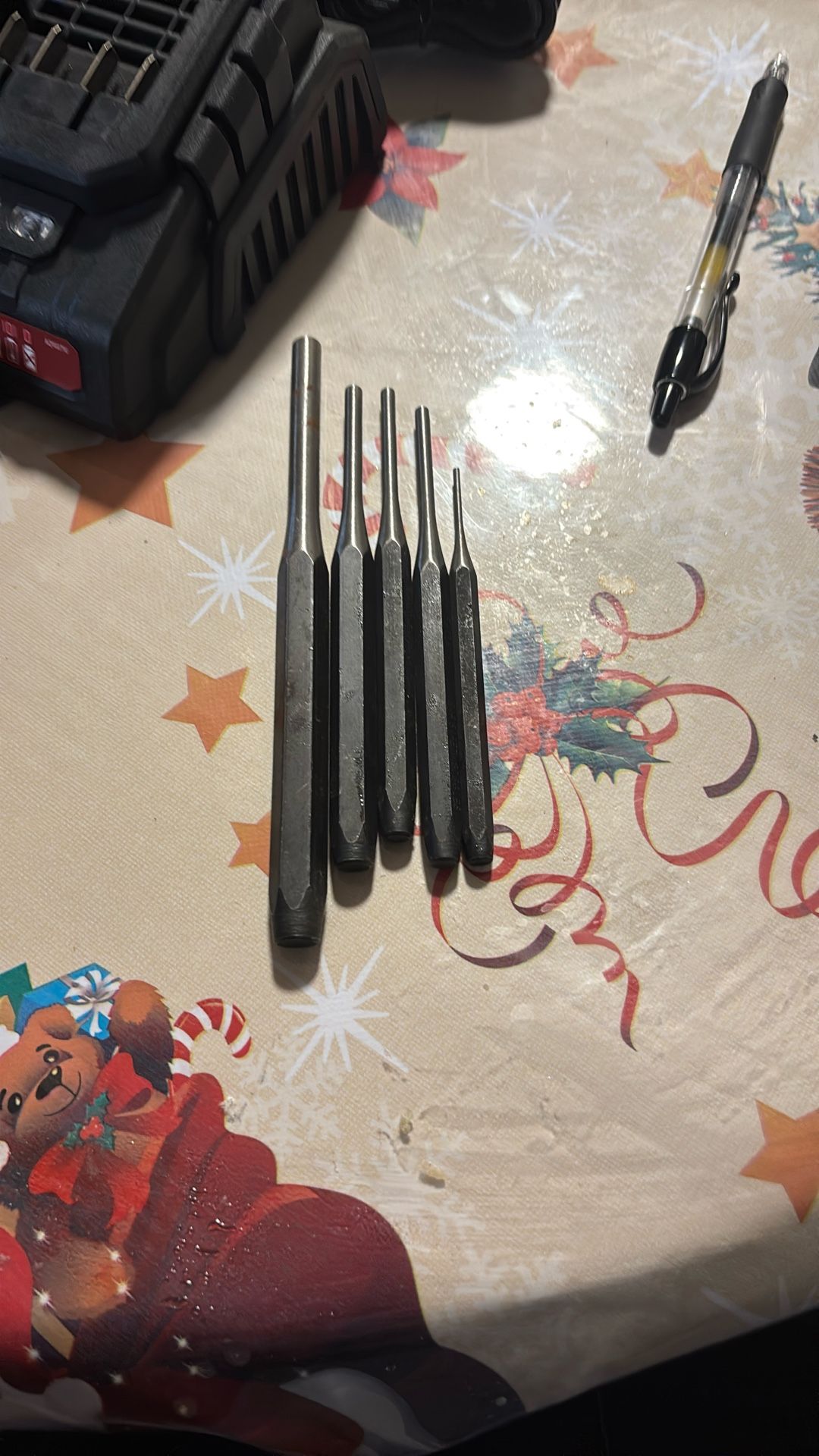 Pin Punch Set 5 Piece