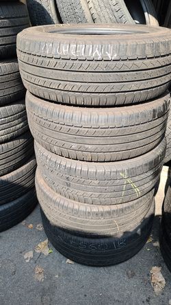 245 60 18 (4) used tires Michelin free installation