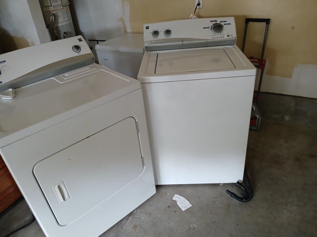 Kenmore Washer &  Dryer