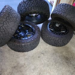 Black Rhino Wheels & Nitto Tires For Jeep Wrangler