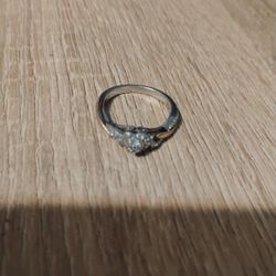 Kay's Jeweler Diamond Heart Promise Ring 1/8 Kt