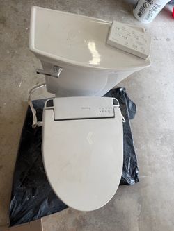 Toilet with bidet