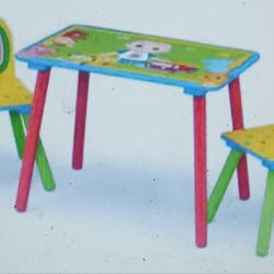 Cocomelon Table And Chairs