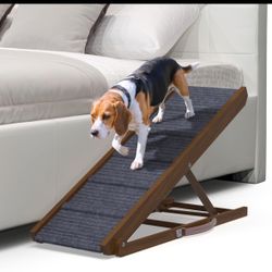 PATHOSIO Dog Ramps for Bed Portable Dog Ramp for Couch, Folding Dog Ramp for ...