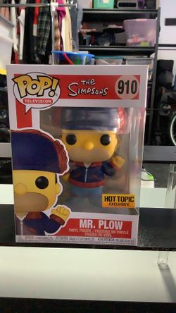 Funko pop. Mr. plow. #910 hot topic, exclusive vaulted