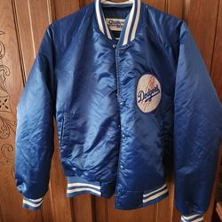 Vintage 1990 Dodgers Satin Jacket