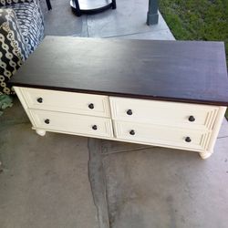 Center table with four drawers