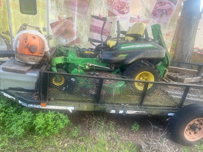 Good Lawn Equipment and Trailer