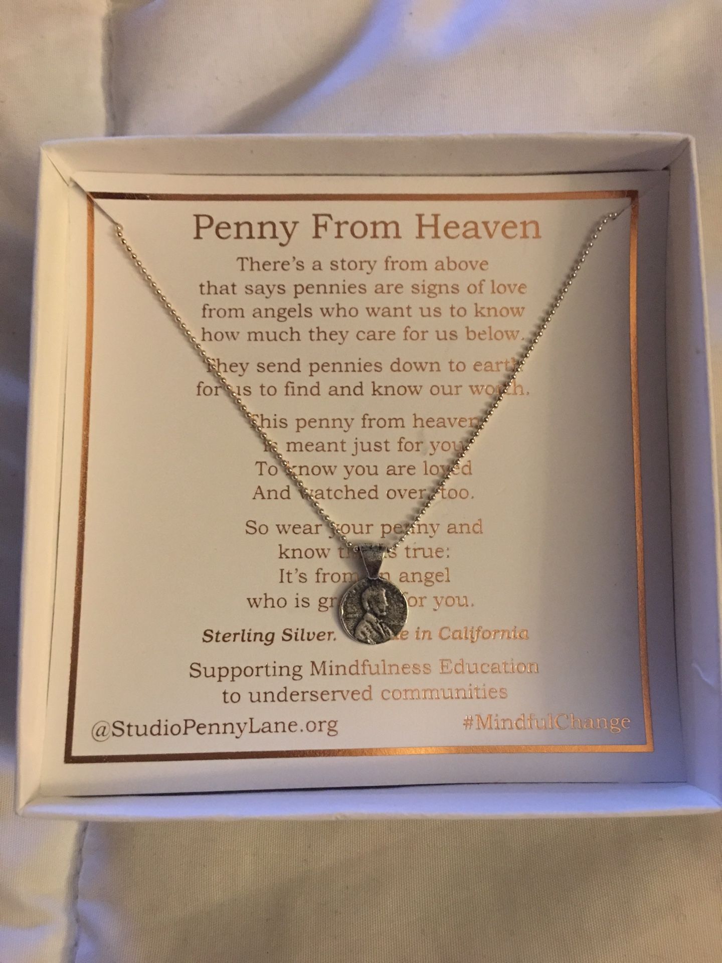 Penny From Heaven Necklace