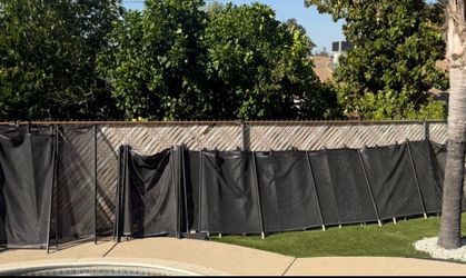 MagnaLatch Mesh Pool Safety Fence With Gate