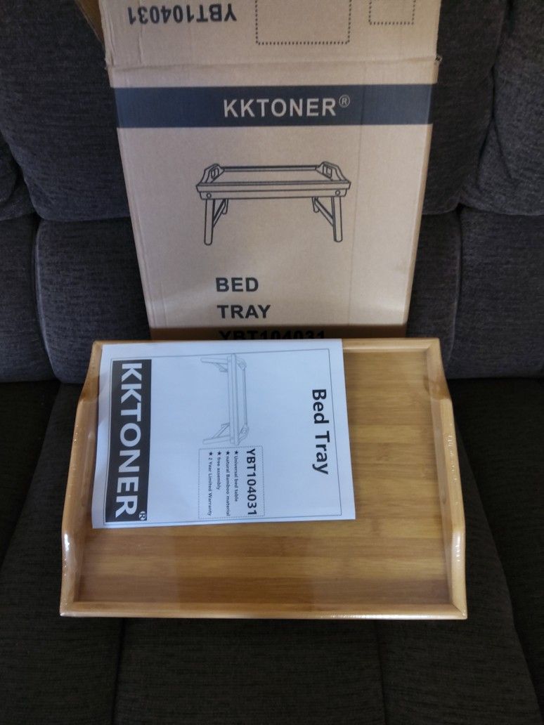 Brand New IN  BOX Bed Tray