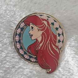 DISNEY AUCTIONS   Exclusive  Limited Editions  Princess Profile Pin  -  Ariel