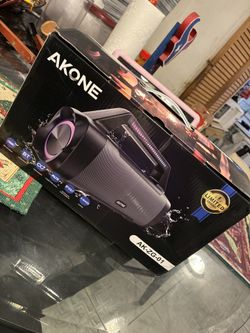 AKONE Portable Outdoor Bluetooth Speaker: 80W