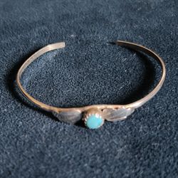 Vintage Turquoise Cuff Bracelet