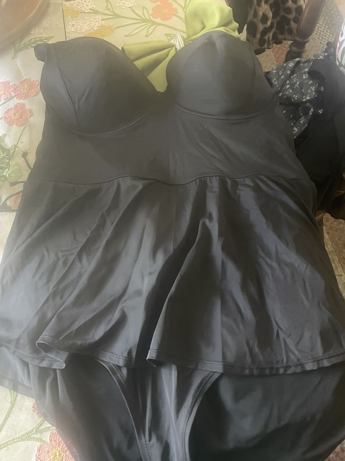 Variety Of Larger Size Swimsuits & Tops