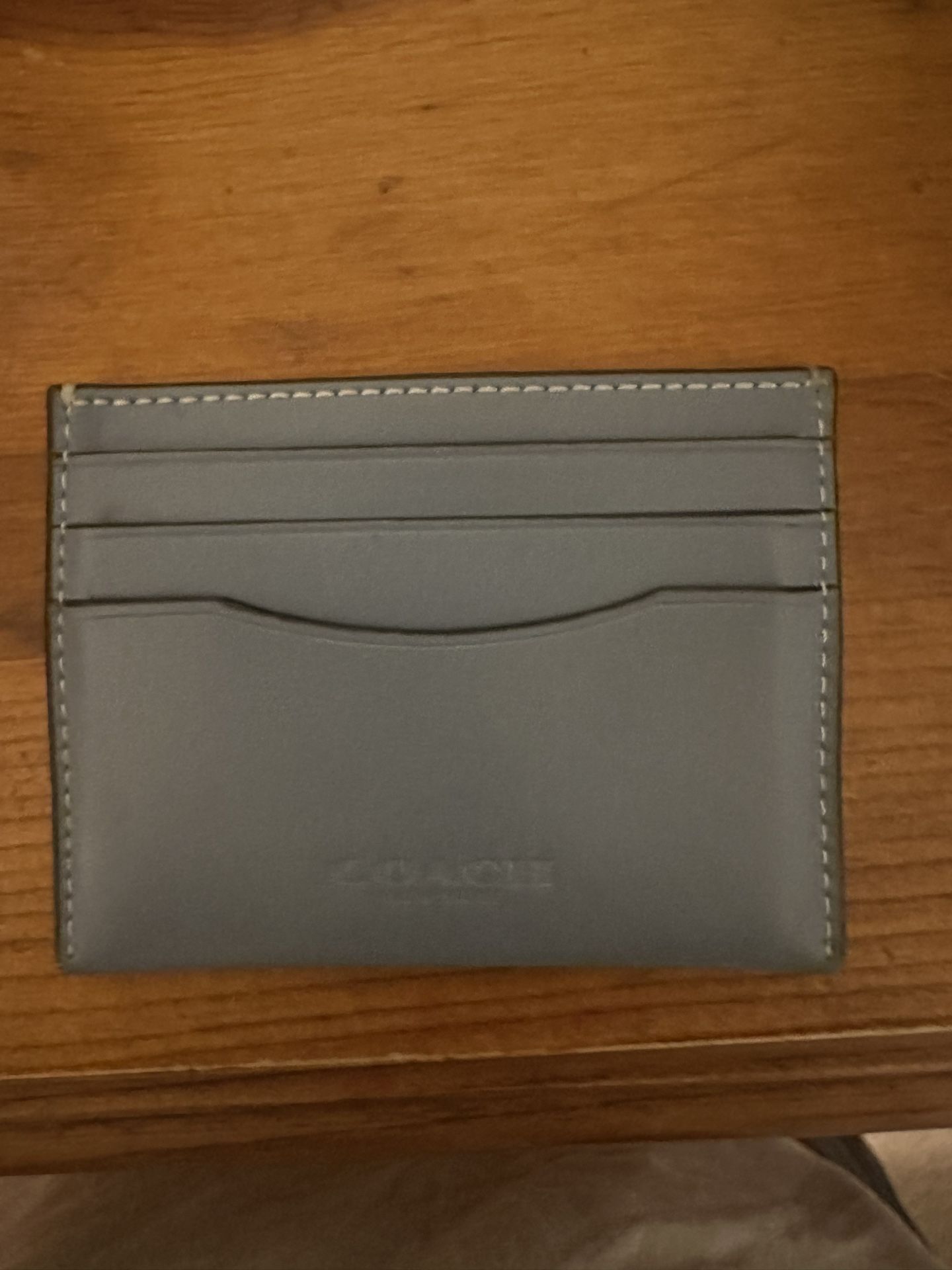 Blue Coach Card Holder