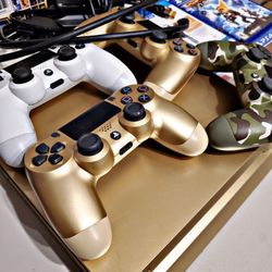 Ps4 Gold Edition 4 Controllers 4 Games And Hook Ups