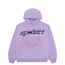 Sp5der Açaí Hoodie ‘purple ‘ 