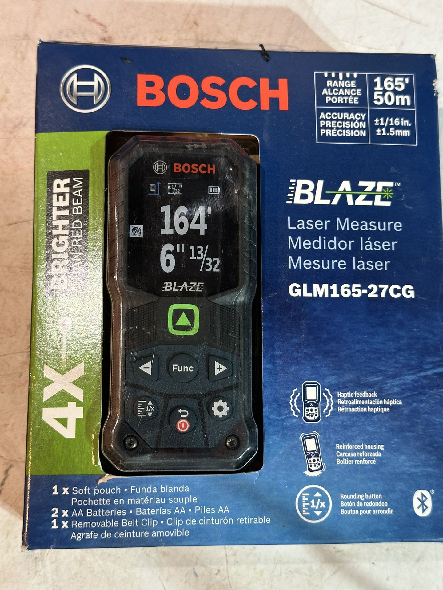 Bosch Green Measure Laser New In Box 80$ 