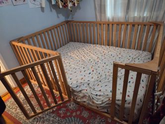 Rail for full size kids mattress