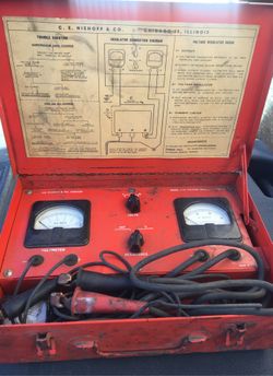 Niehoff Old Voltage Regulator Meter