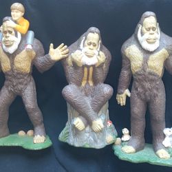 1990/1991 3 Harry and The Hendersons  Large figures