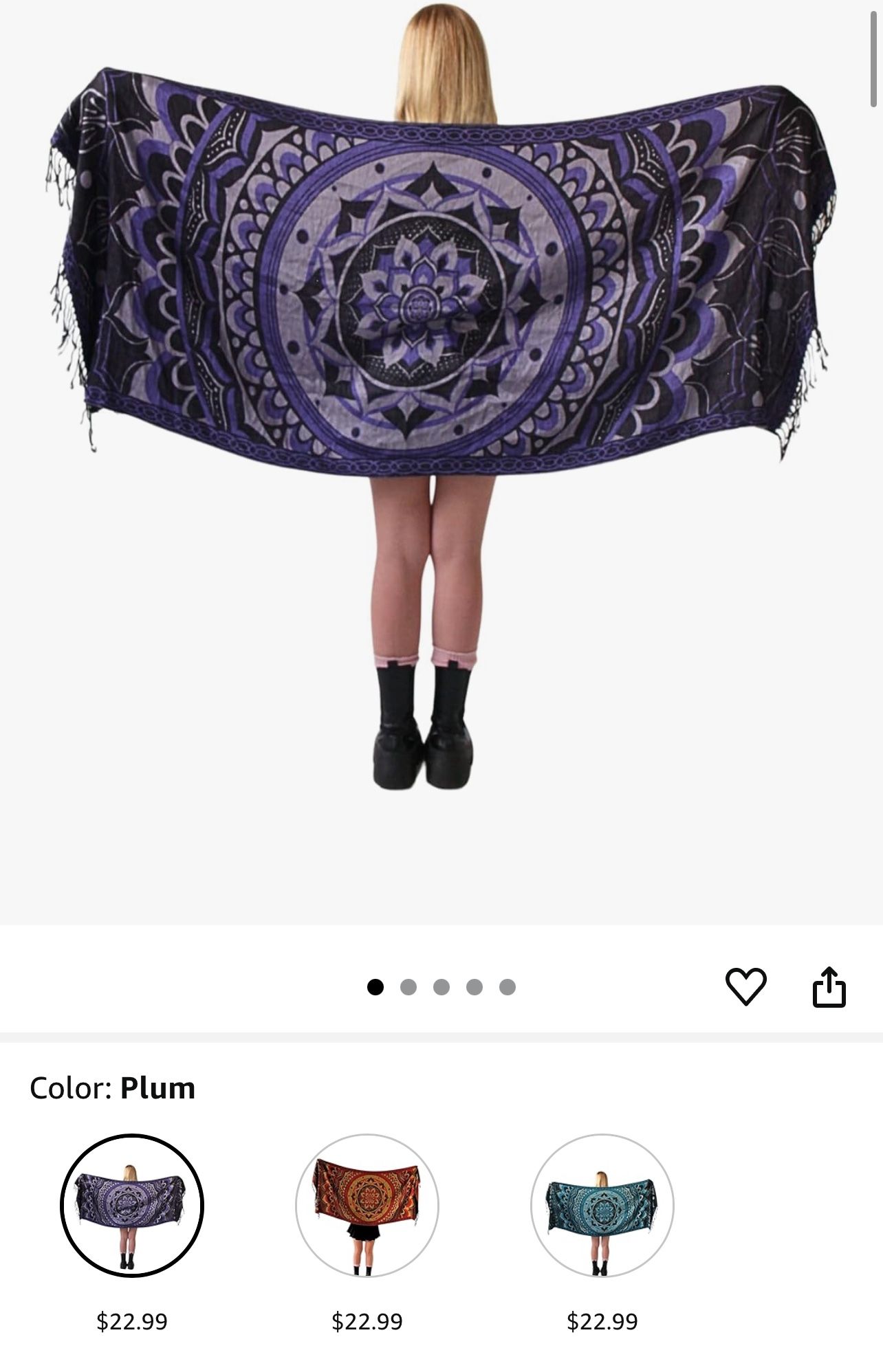 Purple Scarf