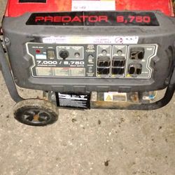 Predator 8750 generator for sale