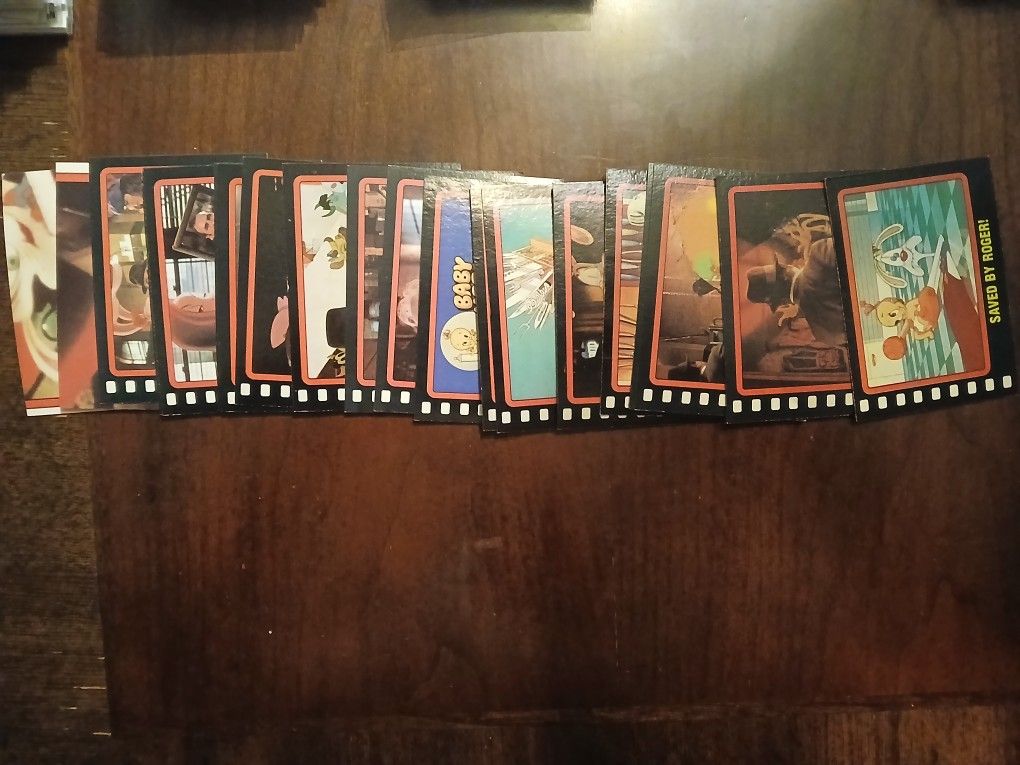 Vintages Who Framed Roger Rabbit Cards
