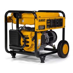 DEWALT 8125 / 6500- Watt Gas Powered Portable Generator with Idle Control, Covered Outlets and CO Protect -DXGNR6500