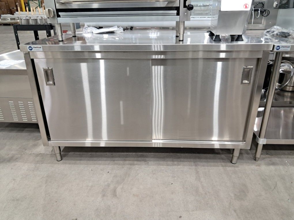 ⭐️NSF/ETL COMMERCIAL BASE/CABINET TABLE (MESA BASE/GABINETE COMERCIAL) ⭐️