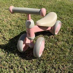 Girls Pink Balance Bike