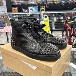 Christian Lou Boutin Spikes High Top size 46