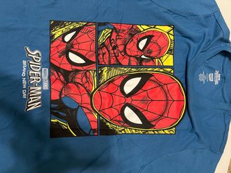 T-shirt Spider-Man blue