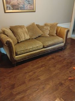 Very Comfortable Gold Sofa
